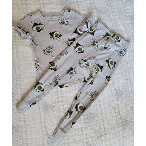 Old Navy Halloween Pajamas – Avocado Vampire & Mummy Print, Kids 5T